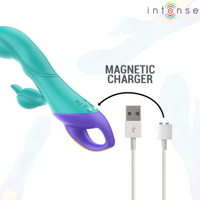 INTENSE - FRED VIBRADOR RABBIT AZUL - CandyHot - Foto 5