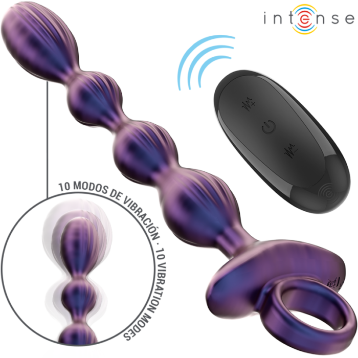 INTENSE - JACKIE PLUG ANAL VIBRADOR MODELO 1 CONTROL REMOTO - CandyHot - Foto 2