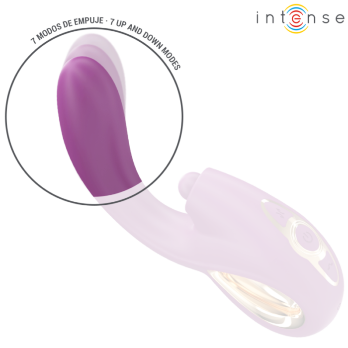 INTENSE - LALI VIBRADOR PUNTO G MULTIFUNCIÓN ESTIMULACIÓN & EMPUJE & VIBRACIÓN MORADO - CandyHot - Foto 3