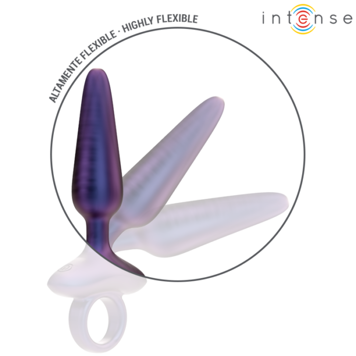 INTENSE - MARLON PLUG ANAL VIBRADOR MODELO 4 CONTROL REMOTO - CandyHot - Foto 5