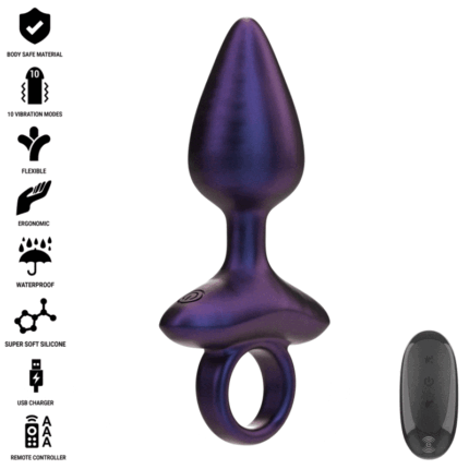 INTENSE - MICHAEL PLUG ANAL VIBRADOR MODELO 2 CONTROL REMOTO - CandyHot - Foto 1