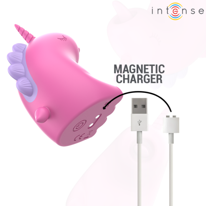 INTENSE - PINKIE ESTIMULADOR UNICORNIO FUCSIA - CandyHot - Foto 5