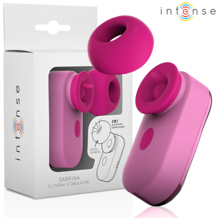 INTENSE - SABRINA TRAVEL SET ESTIMULADOR DE CLÍTORIS ROSA - CandyHot - Foto 1