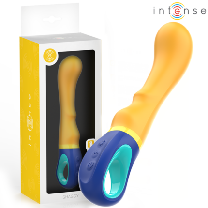 INTENSE - SHAGGY VIBRADOR PUNTO-G AMARILLO - CandyHot - Foto 2
