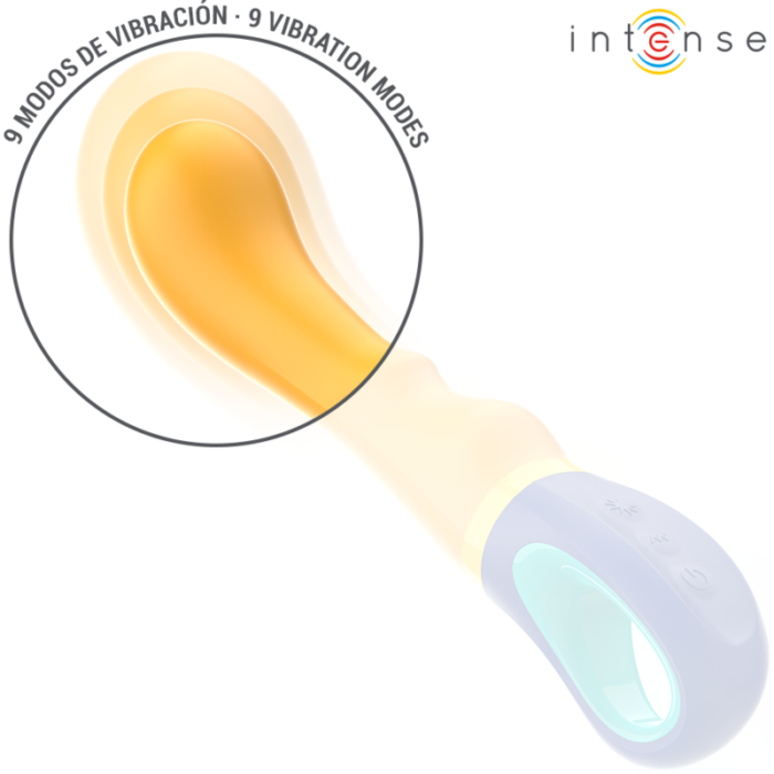 INTENSE - SHAGGY VIBRADOR PUNTO-G AMARILLO - CandyHot - Foto 4