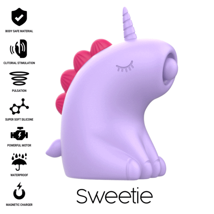 INTENSE - SWEETIE ESTIMULADOR UNICORNIO ROSA - CandyHot - Foto 1