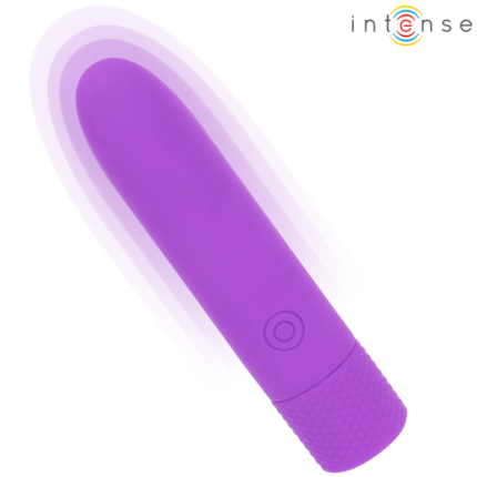 INTENSE - SYMONE BALA VIBRADORA RECARGABLE POR USB 8 VIBRACIONES MORADO 10 X 2.2 CM - CandyHot - Foto 2