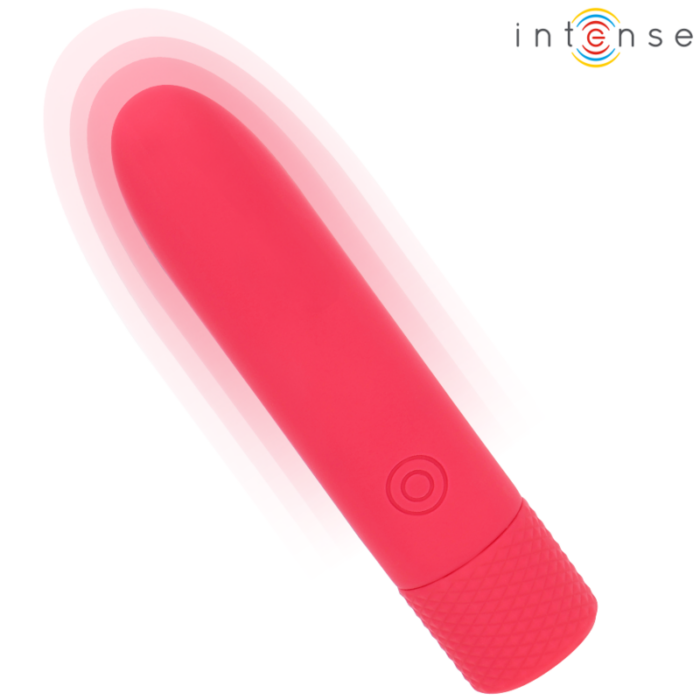 INTENSE - SYMONE BALA VIBRADORA RECARGABLE POR USB 8 VIBRACIONES ROJO 10 X 2.2 CM - CandyHot - Foto 2