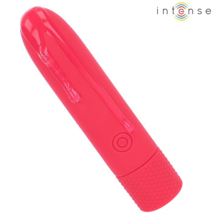 INTENSE - SYMONE BALA VIBRADORA RECARGABLE POR USB 8 VIBRACIONES ROJO 10 X 2.2 CM - CandyHot - Foto 3