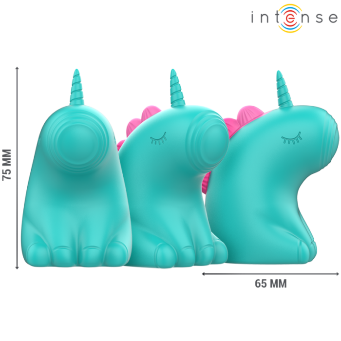 INTENSE - TRIXIE ESTIMULADOR UNICORNIO VERDE - CandyHot - Foto 3