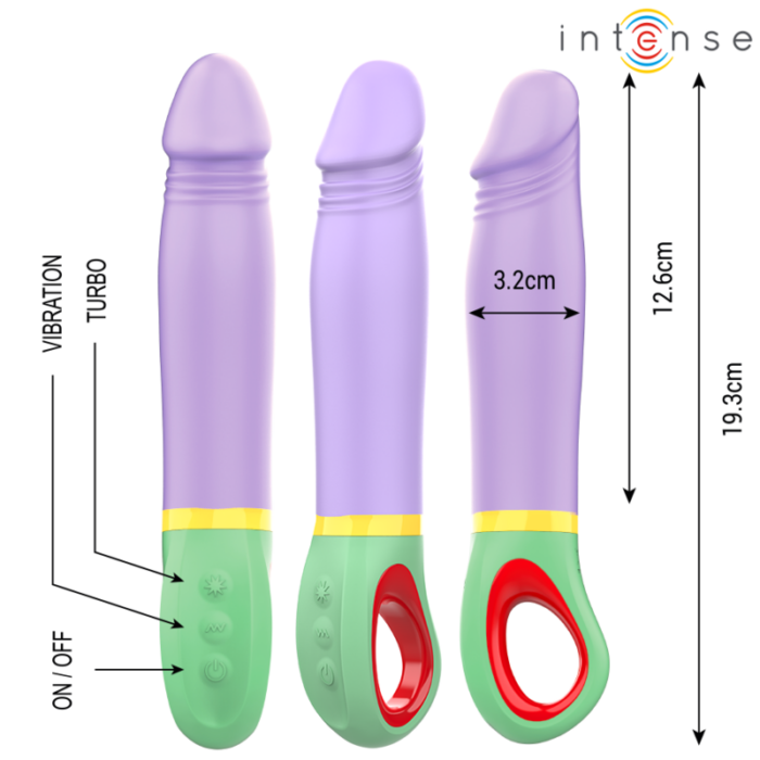 INTENSE - VELMA VIBRADOR CLÁSICO MORADO - CandyHot - Foto 2