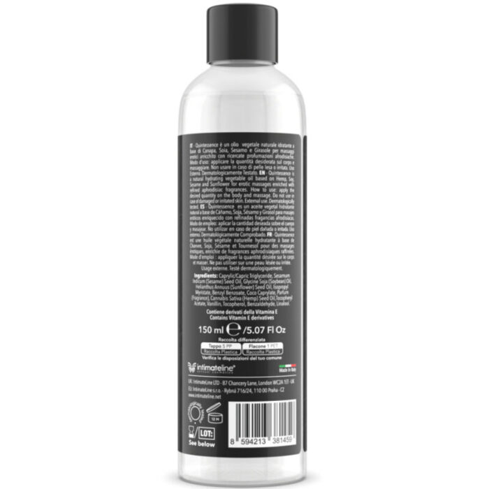 INTIMATELINE LUXURIA - ACEITE DE MASAJES CHOCOLATE 150 ML - CandyHot - Foto 3