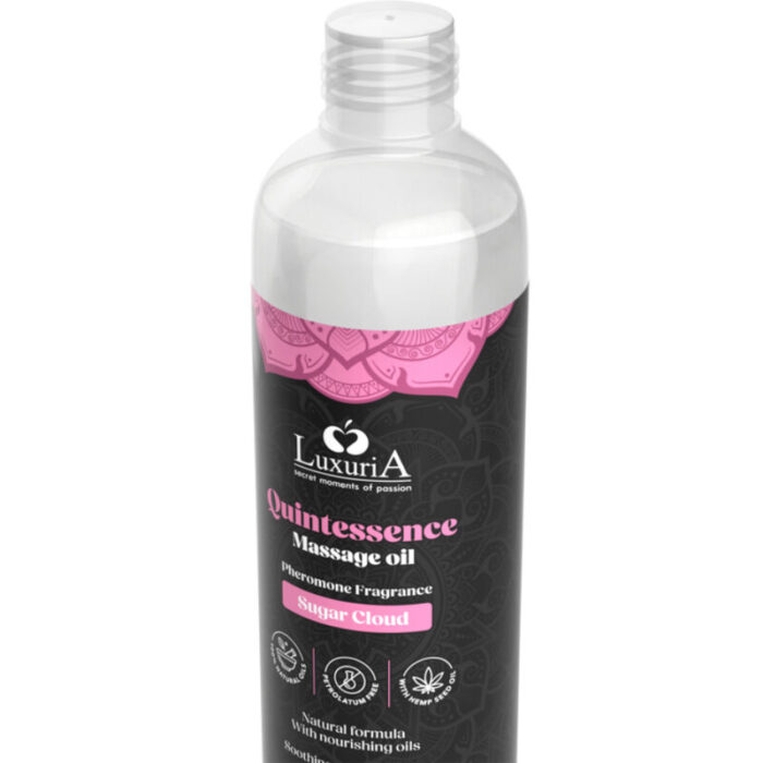 INTIMATELINE LUXURIA - ACEITE DE MASAJES NUBE DE AZÚCAR 150 ML - CandyHot - Foto 2