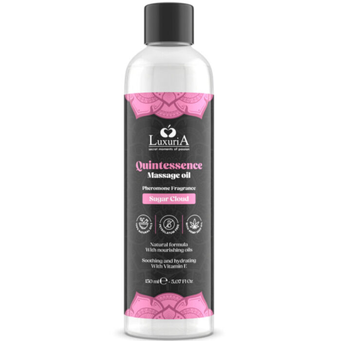INTIMATELINE LUXURIA - ACEITE DE MASAJES NUBE DE AZÚCAR 150 ML - CandyHot - Foto 1