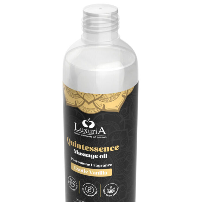 INTIMATELINE LUXURIA - ACEITE DE MASAJES VAINILLA EXÓTICA 150 ML - CandyHot - Foto 2