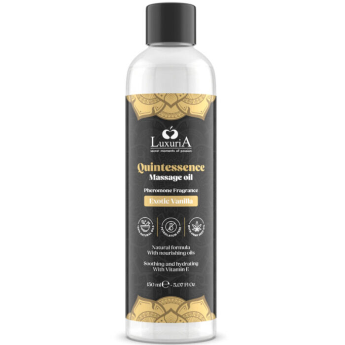 INTIMATELINE LUXURIA - ACEITE DE MASAJES VAINILLA EXÓTICA 150 ML - CandyHot - Foto 1