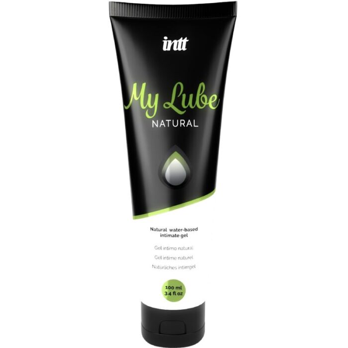 INTT LUBRICANTS - MY LUBE LUBRICANTE ÍNTIMO BASE AGUA NATURAL - CandyHot - Foto 1