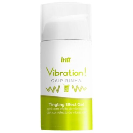 INTT - POTENTE ESTIMULANTE ÍNTIMO GEL VIBRADOR LIQUIDO CAIPIRINHA 15 ML - CandyHot - Foto 1