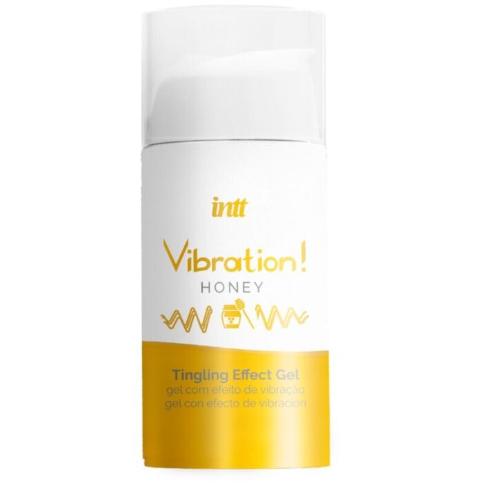 INTT - POTENTE ESTIMULANTE ÍNTIMO GEL VIBRADOR LIQUIDO MIEL 15 ML - CandyHot - Foto 1