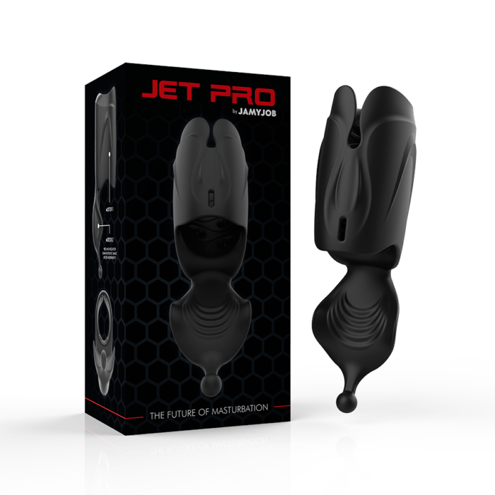 JAMYJOB - MASTURBADOR STROKER VIBRADOR 2 MOTORES - CandyHot - Foto 1