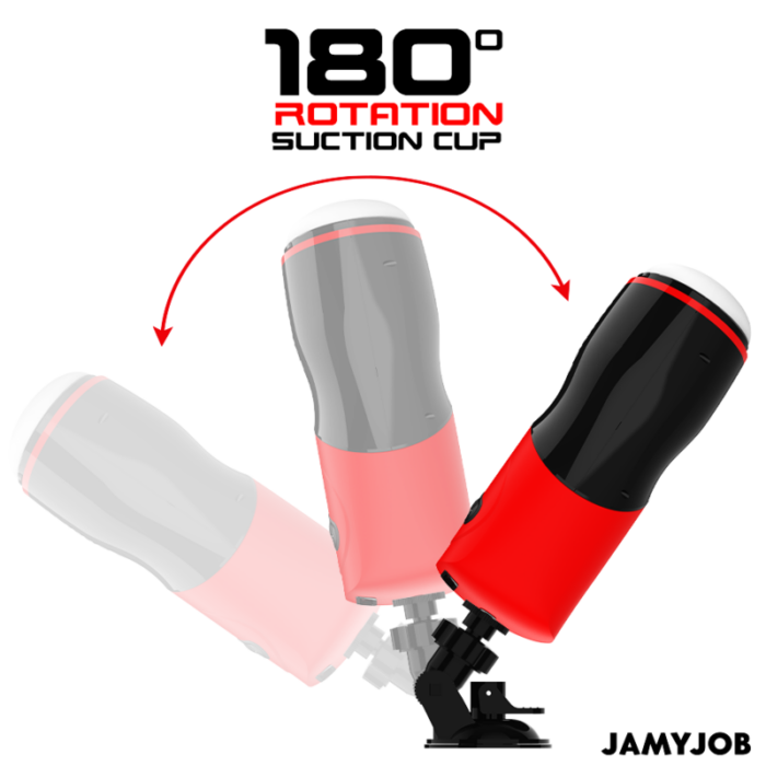JAMYJOB - XPEED MASTURBADOR VAGINA AUTOMÁTICO 5 MODOS DE EMPUJE Y EFECTO SONIDO - CandyHot - Foto 4