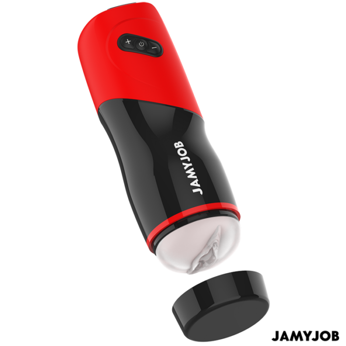 JAMYJOB - XPEED MASTURBADOR VAGINA AUTOMÁTICO 5 MODOS DE EMPUJE Y EFECTO SONIDO - CandyHot - Foto 5