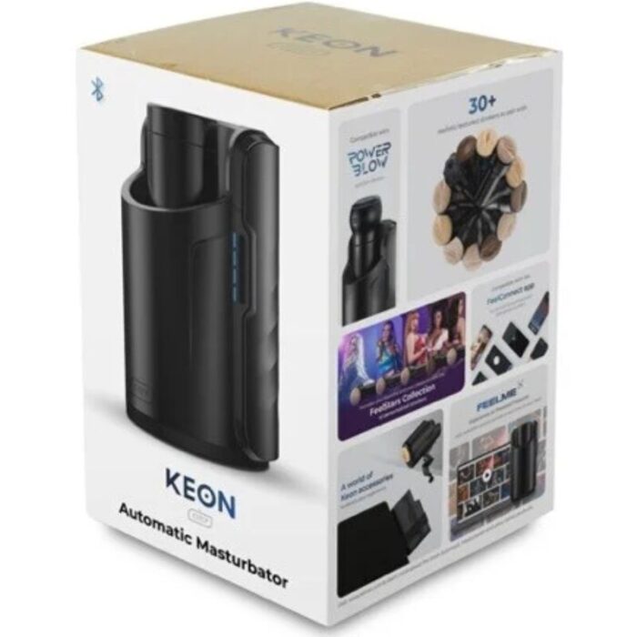 KIIROO - KEON COMBO SET BY KIIROO + FEEL STROKER NEGRO - CandyHot - Foto 2