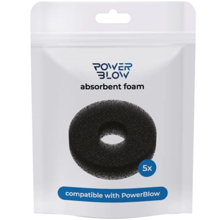KIIROO - POWER BLOW ESPUMA ABSORBENTE DE RESPUESTO 5 UNIDADES - CandyHot - Foto 2