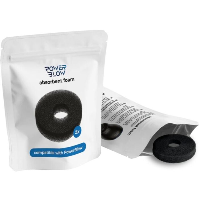KIIROO - POWER BLOW ESPUMA ABSORBENTE DE RESPUESTO 5 UNIDADES - CandyHot - Foto 1