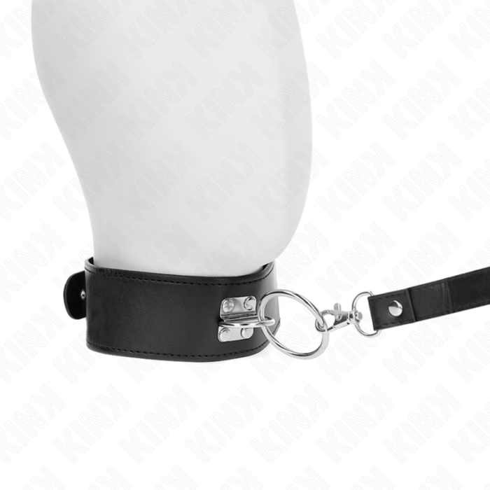 KINK - COLLAR CON CORREA 116 CM CON TACHUELAS CORREA POLIPIEL 50 X 5 CM - CandyHot - Foto 2