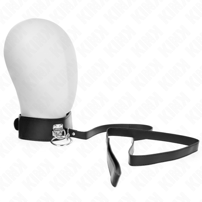 KINK - COLLAR CON CORREA 116 CM CON TACHUELAS CORREA POLIPIEL 50 X 5 CM - CandyHot - Foto 1