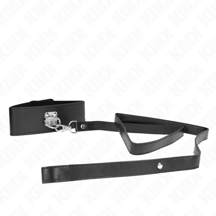 KINK - COLLAR CON CORREA 116 CM MODELO 2 AJUSTABLE 36-43 CM X 5 CM - CandyHot - Foto 3
