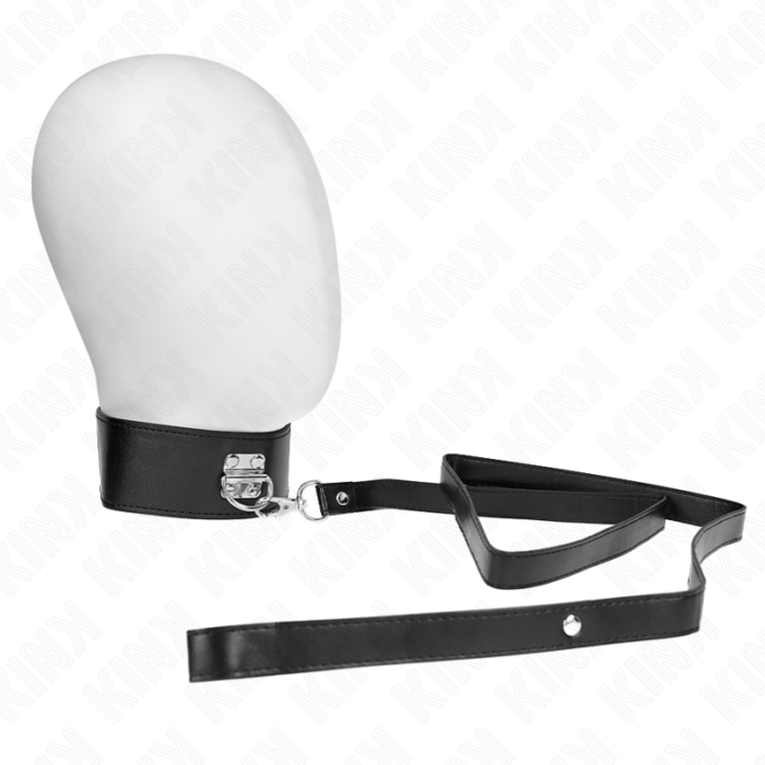 KINK - COLLAR CON CORREA 116 CM MODELO 2 AJUSTABLE 36-43 CM X 5 CM - CandyHot - Foto 1