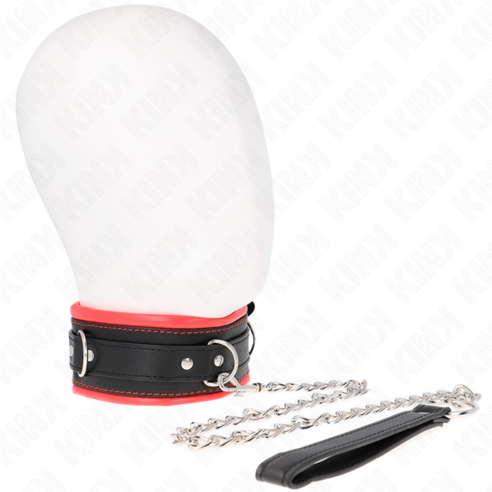 KINK - COLLAR CON CORREA 65 CM PESADO MODELO 3 AJUSTABLE 36.5-50 CM - CandyHot - Foto 2