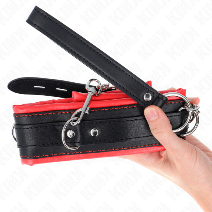 KINK - COLLAR CON CORREA 65 CM PESADO MODELO 3 AJUSTABLE 36.5-50 CM - CandyHot - Foto 4