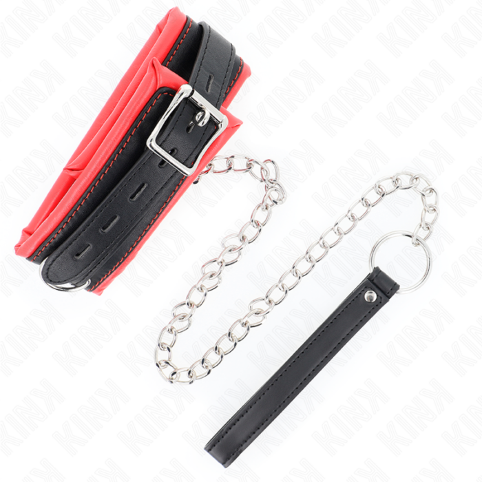 KINK - COLLAR CON CORREA 65 CM PESADO MODELO 3 AJUSTABLE 36.5-50 CM - CandyHot - Foto 5