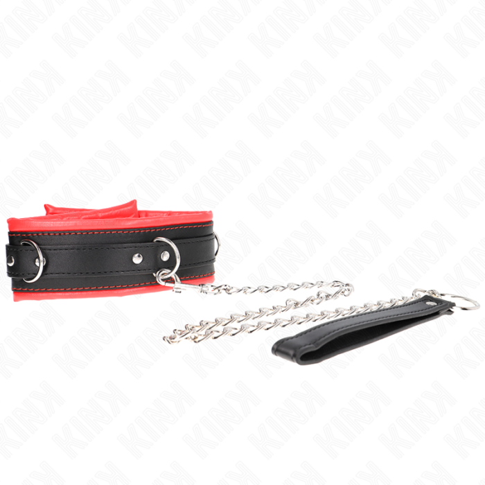 KINK - COLLAR CON CORREA 65 CM PESADO MODELO 3 AJUSTABLE 36.5-50 CM - CandyHot - Foto 1