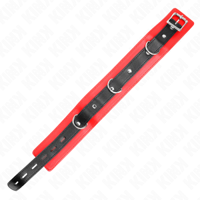 KINK - COLLAR CON CORREA 65 CM ROJO 54 X 4.5 CM - CandyHot - Foto 6