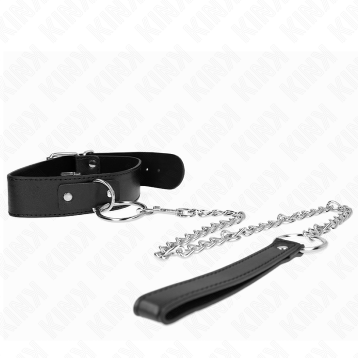 KINK - COLLAR CON CORREA MODELO BÁSICO MODELO 4 AJUSTABLE 36-43 CM - CandyHot - Foto 3
