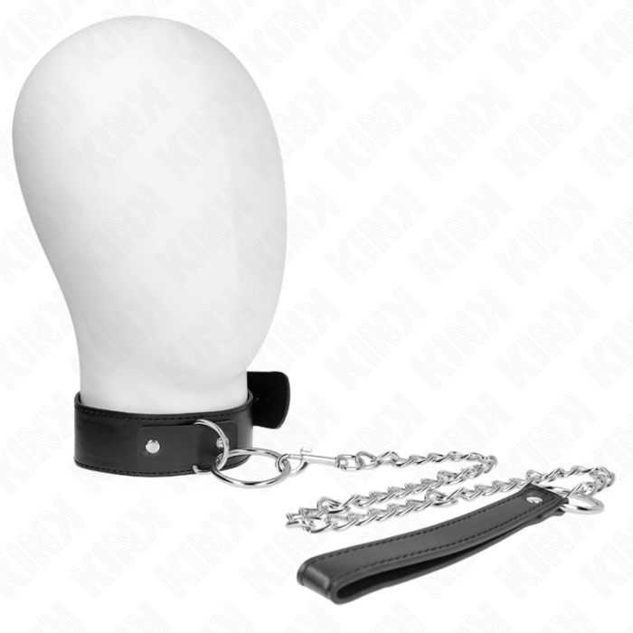 KINK - COLLAR CON CORREA MODELO BÁSICO MODELO 4 AJUSTABLE 36-43 CM - CandyHot - Foto 1