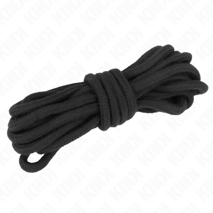 KINK - CUERDA DE ALGODÓN 10 METROS NEGRO - CandyHot - Foto 2