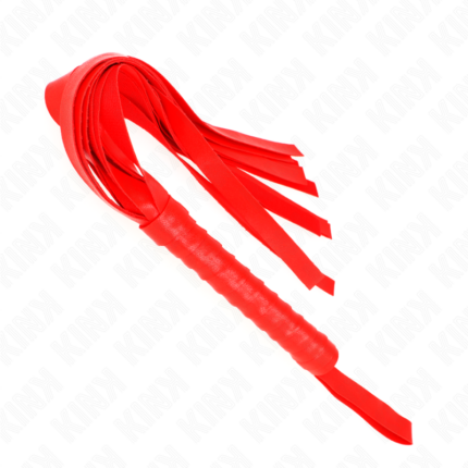 KINK - LÁTIGO DE COLA ANCHA ROJO 48.5 CM - CandyHot - Foto 2