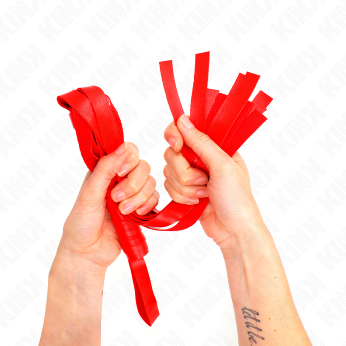 KINK - LÁTIGO DE COLA ANCHA ROJO 48.5 CM - CandyHot - Foto 4