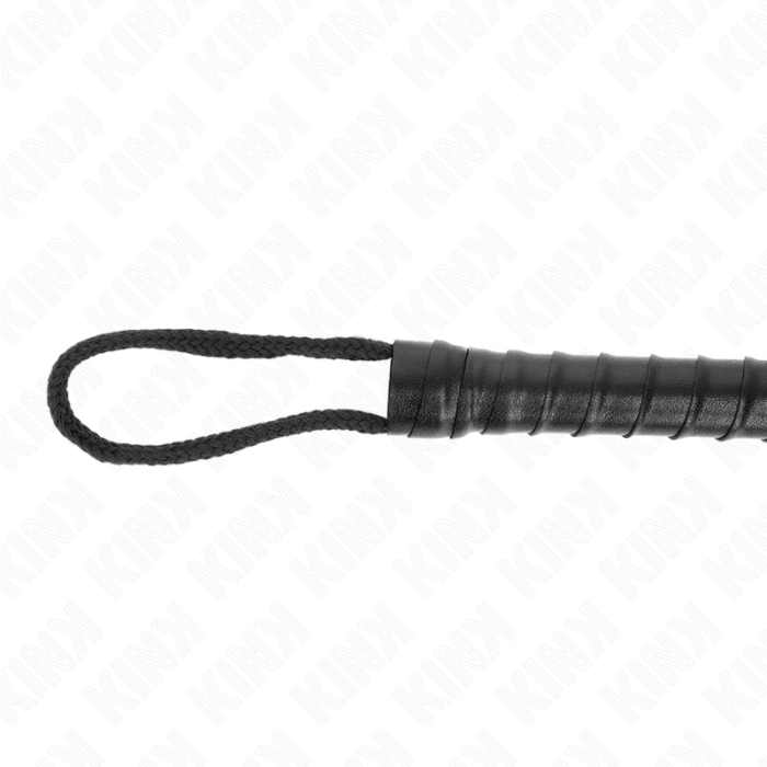 KINK - LÁTIGO DE CUERDA NEGRO 56 CM - CandyHot - Foto 6