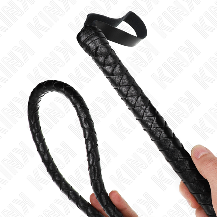 KINK - LÁTIGO DE SERPIENTE LARGO NEGRO 210 CM - CandyHot - Foto 4