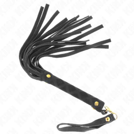 KINK - LÁTIGO MINI PIEL DE ANTE NEGRO 30 CM - CandyHot - Foto 1