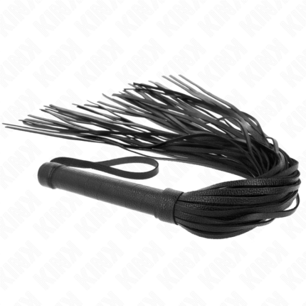 KINK - LÁTIGO PVC BLANDO NEGRO 70 CM - CandyHot - Foto 2