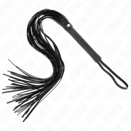 KINK - LÁTIGO PVC BLANDO NEGRO 70 CM - CandyHot - Foto 1