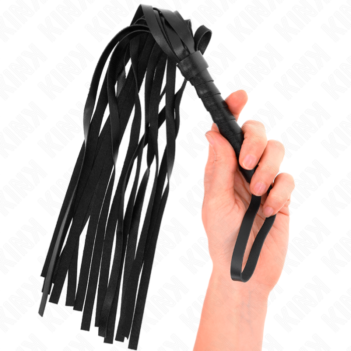 KINK - LÁTIGO SIMPLE NEGRO 45 CM - CandyHot - Foto 3