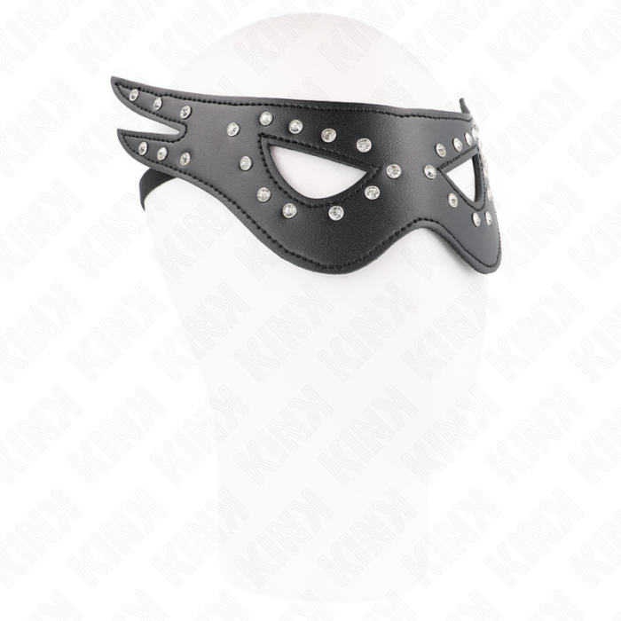 KINK - MÁSCARA DE POLIPIEL SEXY MODELO 2 27 x 13 CM - CandyHot - Foto 3